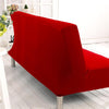 Rojo - Fundas para sofá convertible, sofá cama y BZ - La Casa de las Fundas - La Casa de las Fundas - Fundas de sillón y sofá 