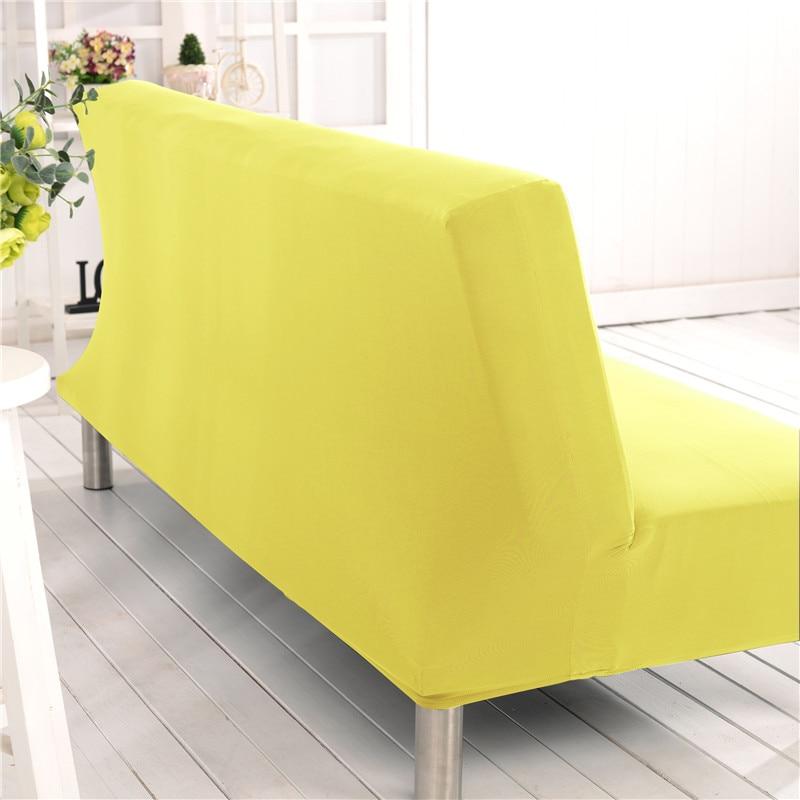 Amarillo - Fundas para sofá convertible, sofá cama y BZ - La Casa de las Fundas