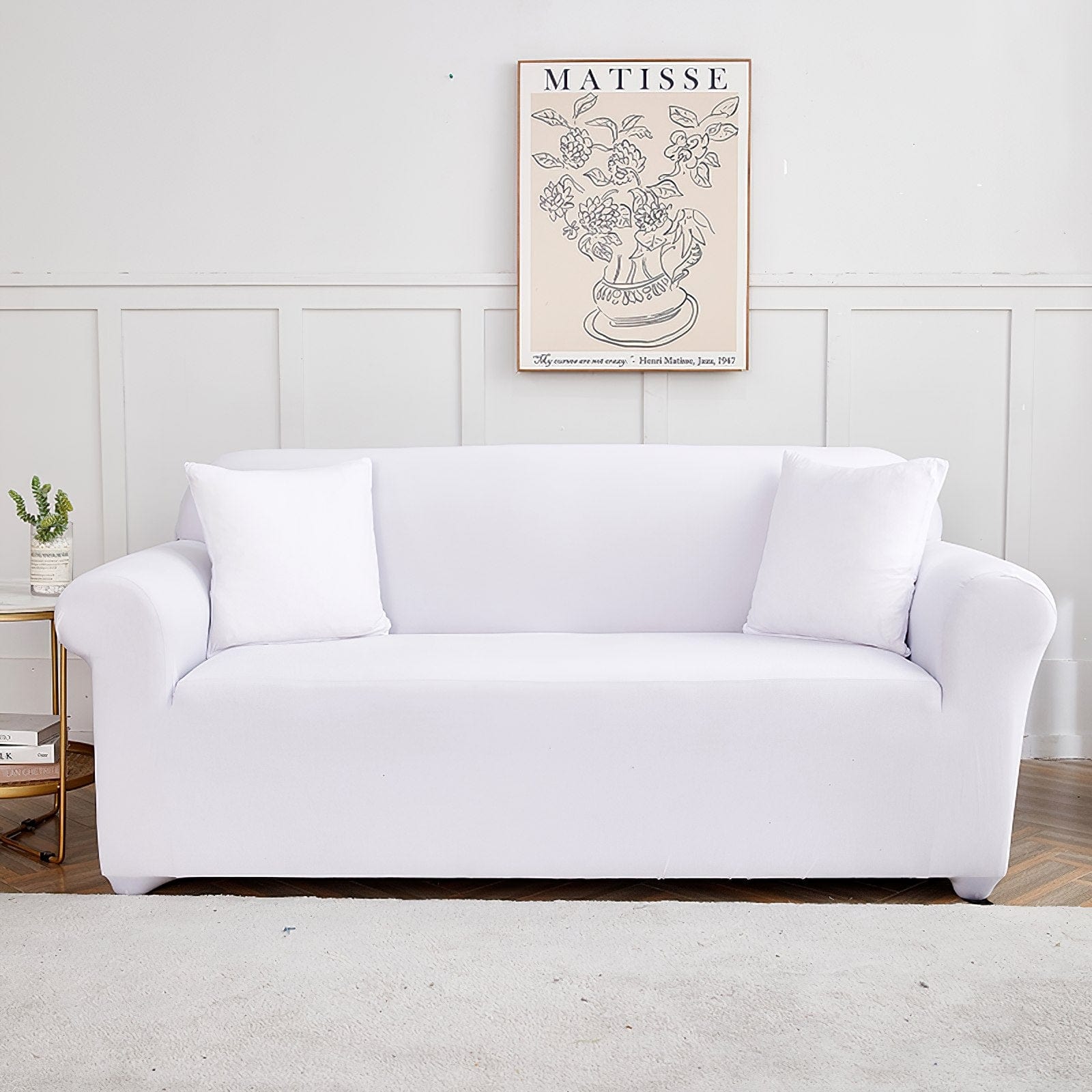 Blanco - Fundas para sofás y sofás de esquina - La Casa de las Fundas