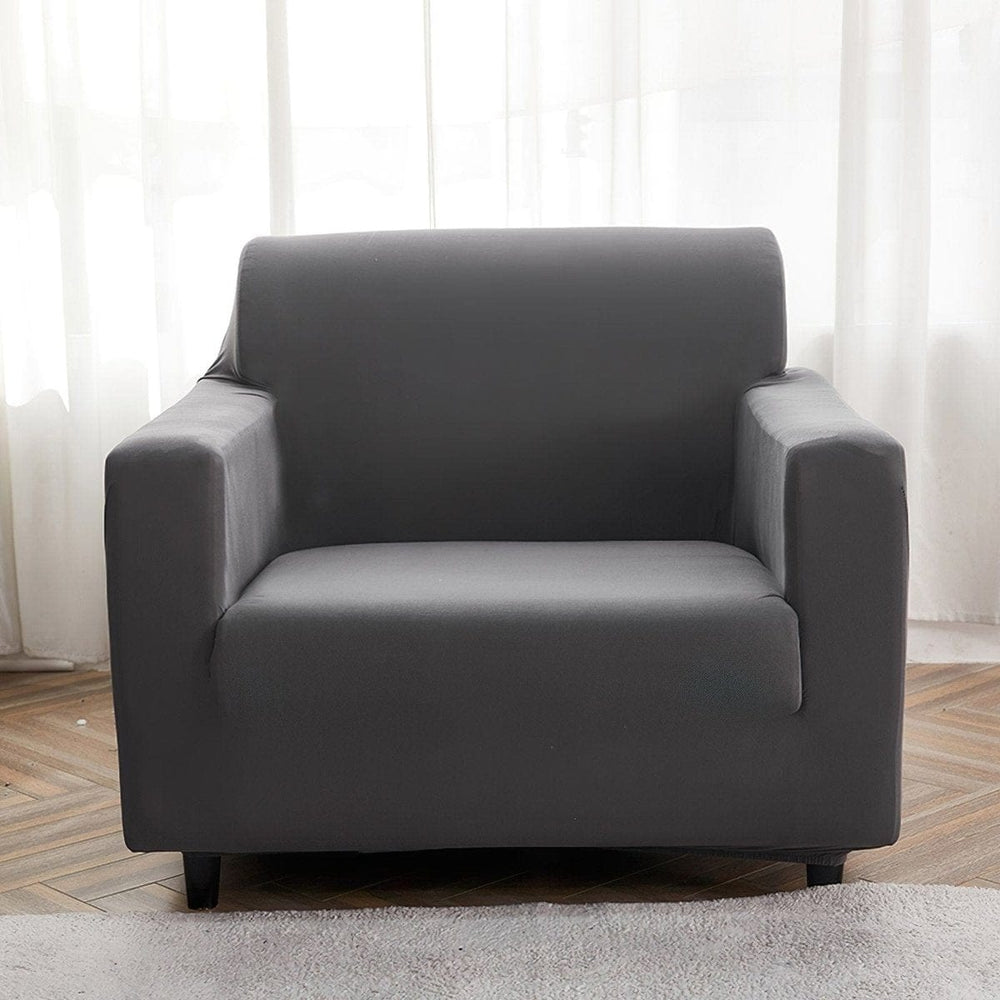 Funda de sillón elástica Gris antracita