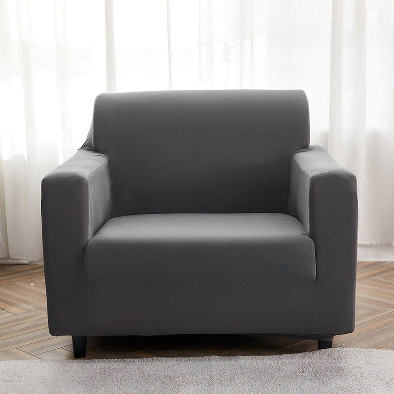 Funda de sillón elástica Gris antracita