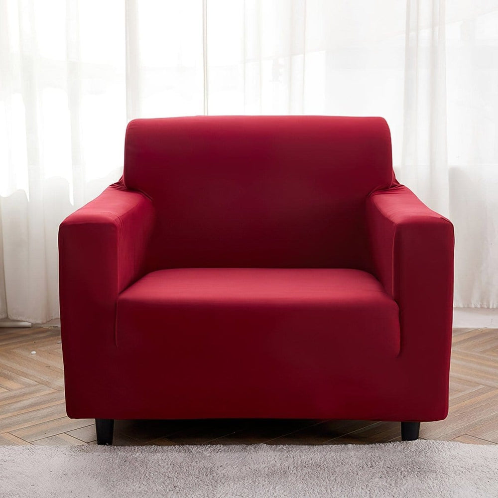 Funda de sillón elástica Burdeos