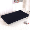 Negro - Fundas para sofá convertible, sofá cama y BZ - La Casa de las Fundas