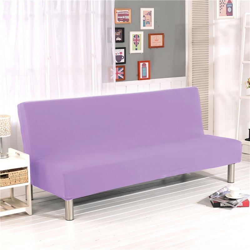 Púrpura claro - Fundas para sofá convertible, sofá cama y BZ - La Casa de las Fundas TAMAÑO M (150-190 CM)