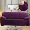 Púrpura - Fundas de terciopelo para sofás y sofás de esquina - La Casa de las Fundas
