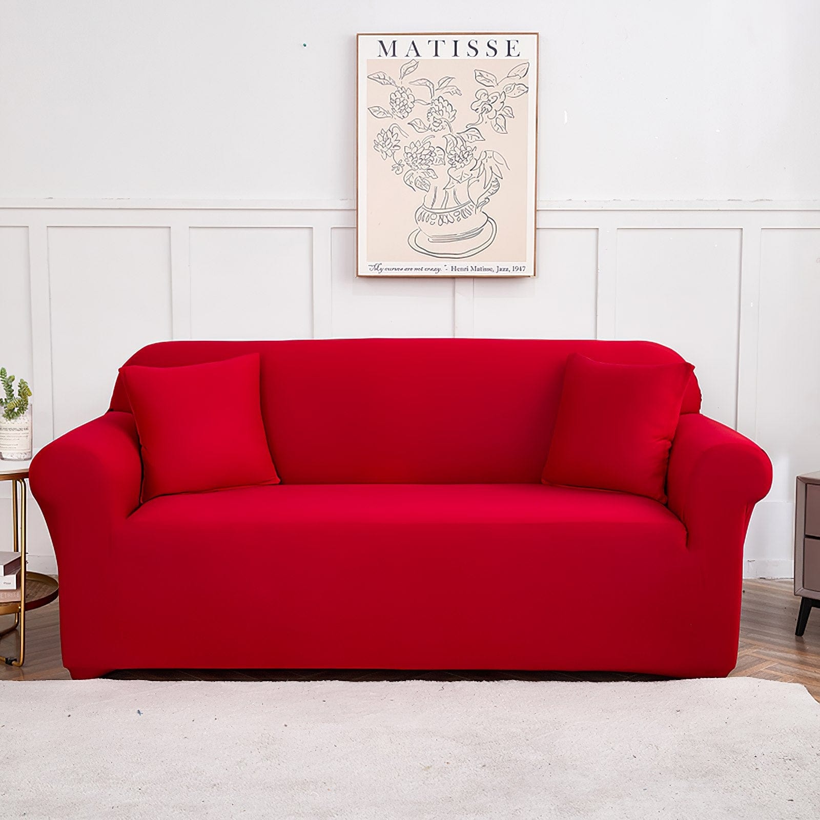 Rojo - Fundas para sofás y sofás de esquina - La Casa de las Fundas