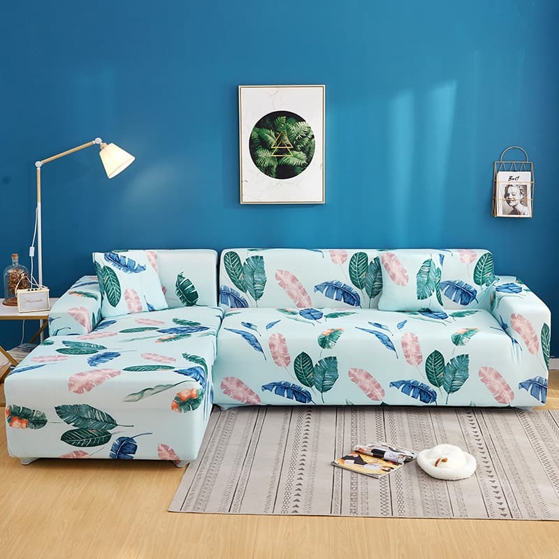 Sky leaves - Fundas para sofás y sofás de esquina - La Casa de las Fundas