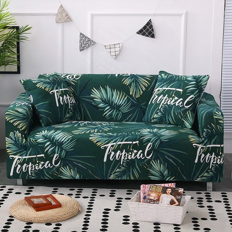 Tropical - Fundas para sofás y sofás de esquina - La Casa de las Fundas Una plaza (90-140 CM)