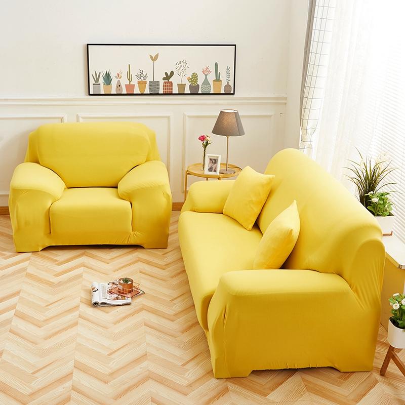 Amarillo - Fundas para sofás y sofás de esquina - La Casa de las Fundas - La Casa de las Fundas - Fundas de sillón y sofá 