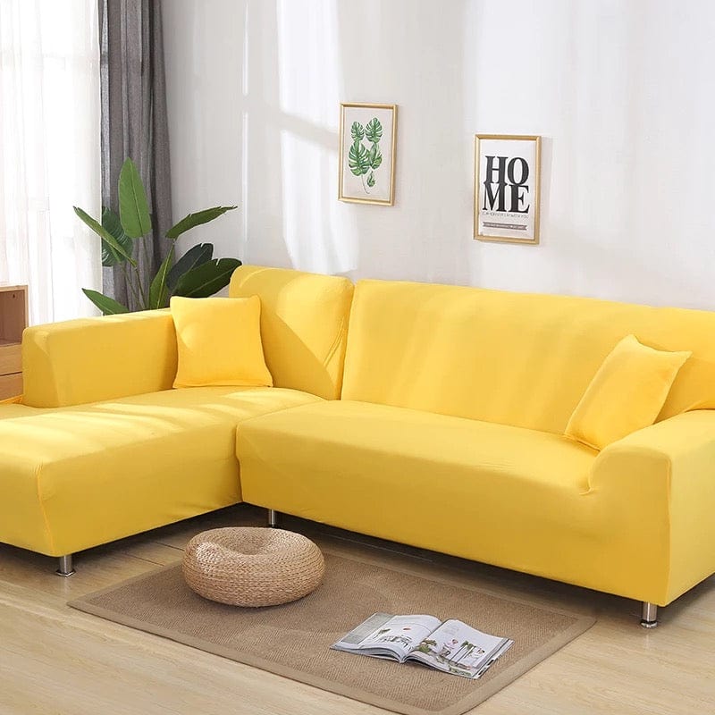 Amarillo - Fundas para sofás y sofás de esquina - La Casa de las Fundas