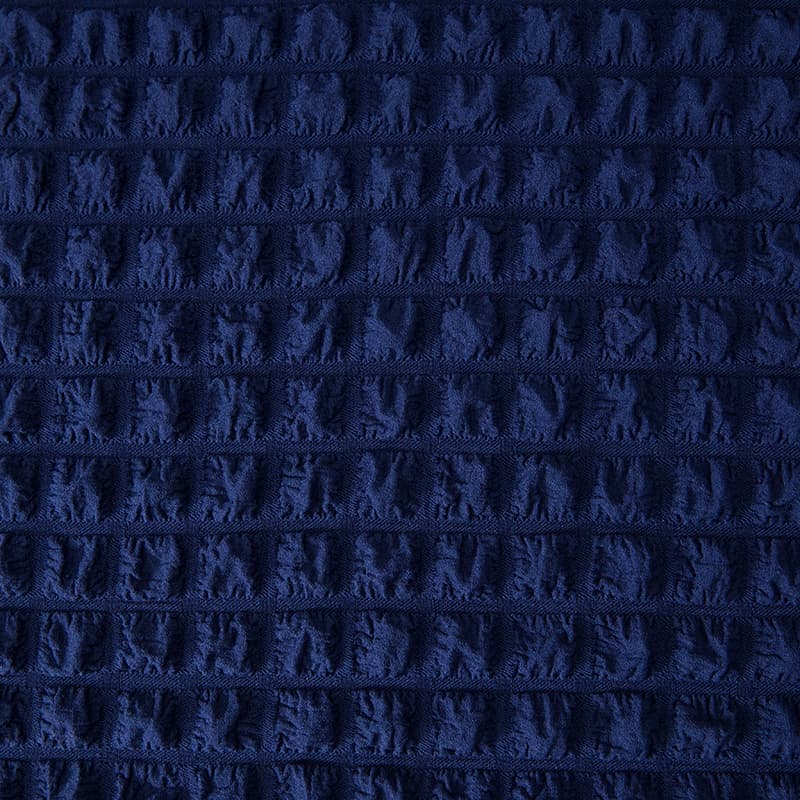 Azul - Funda estilo falda con volante para sofás y sofás de esquina - La Casa de las Fundas