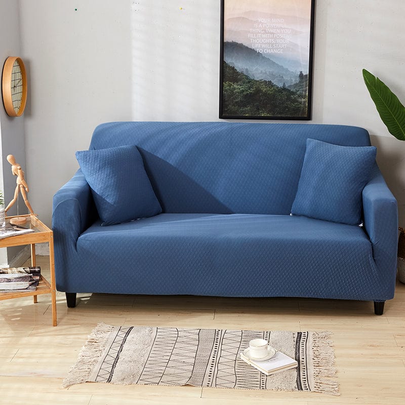 Azul - Fundas impermeables para sofás y sofás de esquina - La Casa de las Fundas UNA PLAZA (90-140 CM)