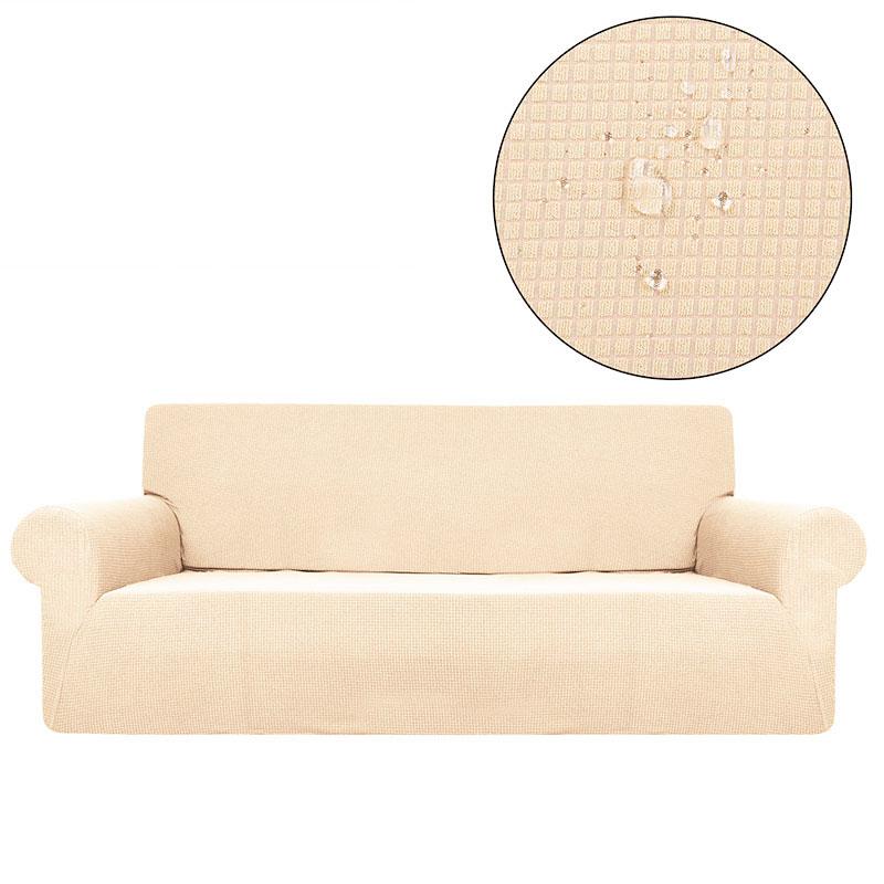 Beige - Fundas impermeables para sofás y sofás de esquina - La Casa de las Fundas - La Casa de las Fundas - Fundas de sillón y sofá 