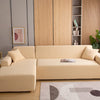 Beige - Fundas impermeables para sofás y sofás de esquina - La Casa de las Fundas