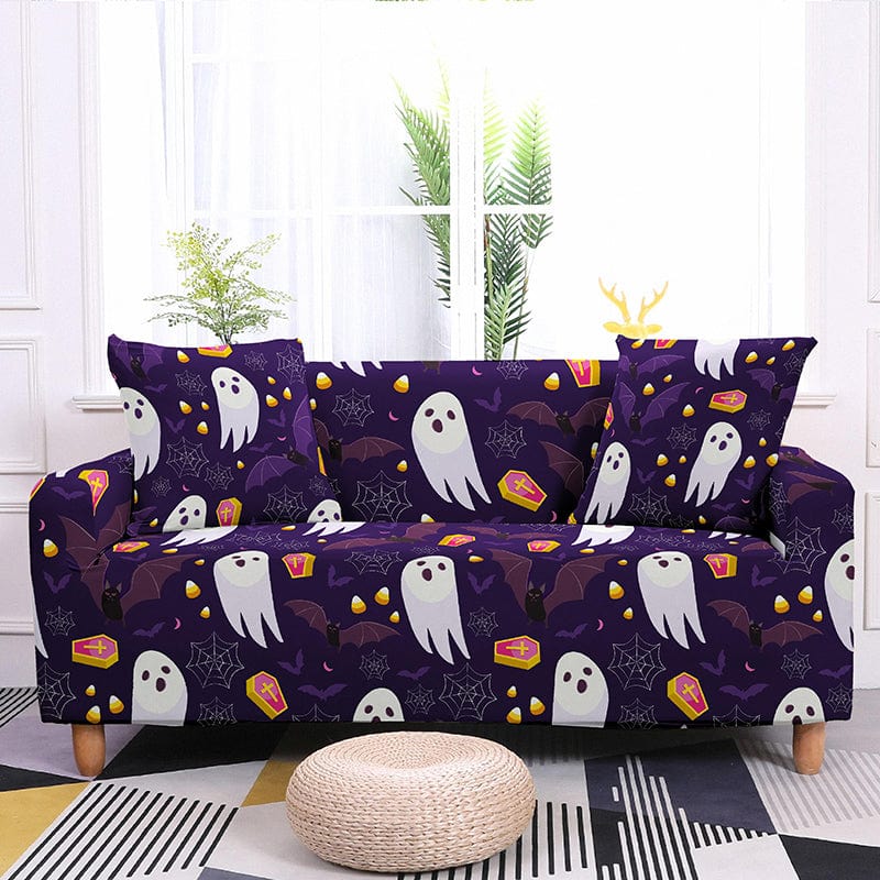 Ghost Halloween - Fundas para sofás y sofás de esquina - La Casa de las Fundas