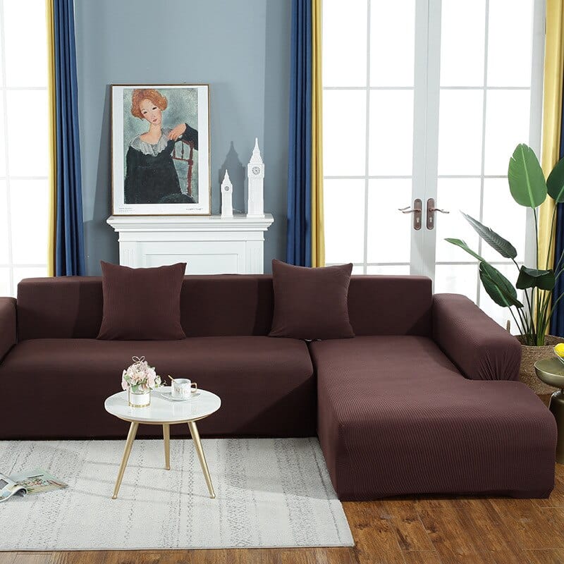 Marrón - Fundas impermeables para sofás y sofás de esquina - La Casa de las Fundas