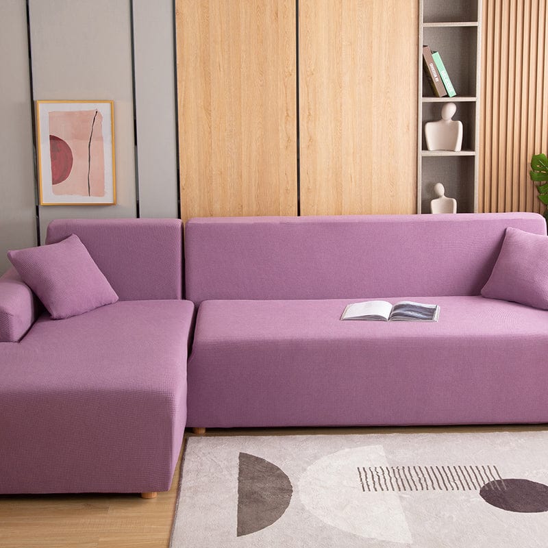 Púrpura claro - Fundas impermeables para sofás y sofás de esquina - La Casa de las Fundas