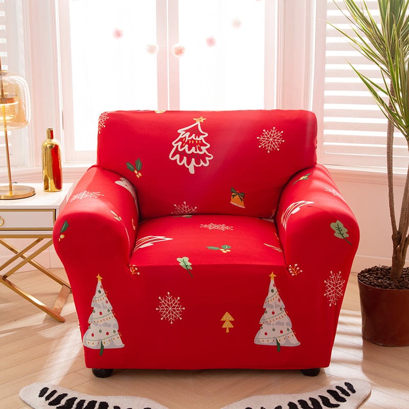 Red Christmas - Fundas para sofás y sofás de esquina - La Casa de las Fundas