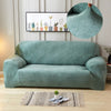 Verde - Fundas de terciopelo para sofás y sofás de esquina - La Casa de las Fundas Una plaza (90-140 CM)